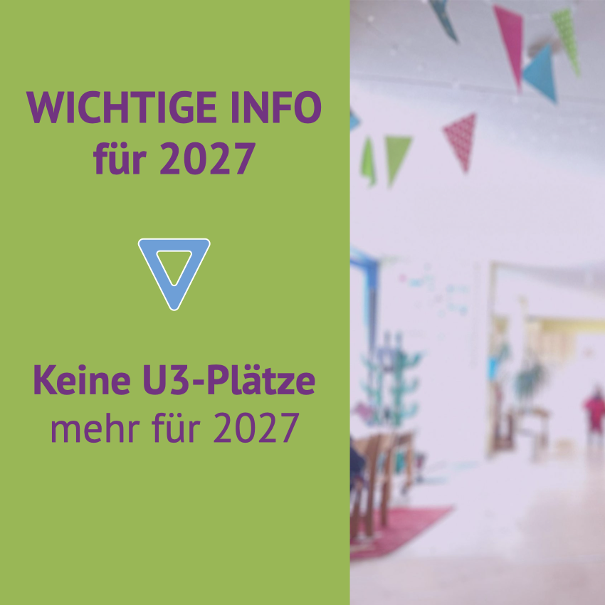 Keine U3 Kitaplätze 2027