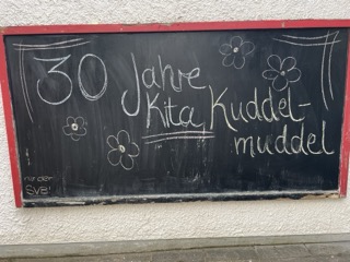 30 Jahre Kita Kuddelmuddel Tafel